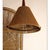 1960s Vintage Scandinavian Pendant Light in Raffia and Teak from Temde, 1960 For Sale - Image 5 of 5