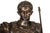 19th Century Italian Grand Tour Bronze Sculpture “Augustus Prima Porta” by Boschetti Ca. 1870 For Sale - Image 5 of 17