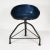 Chair - origin Germany, 1950s It is characterized by an industrial climate. Made of metal, swivel seat (height adjustment...