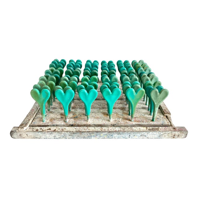 Industrial Heart Balloon Mold Wall Sculpture For Sale