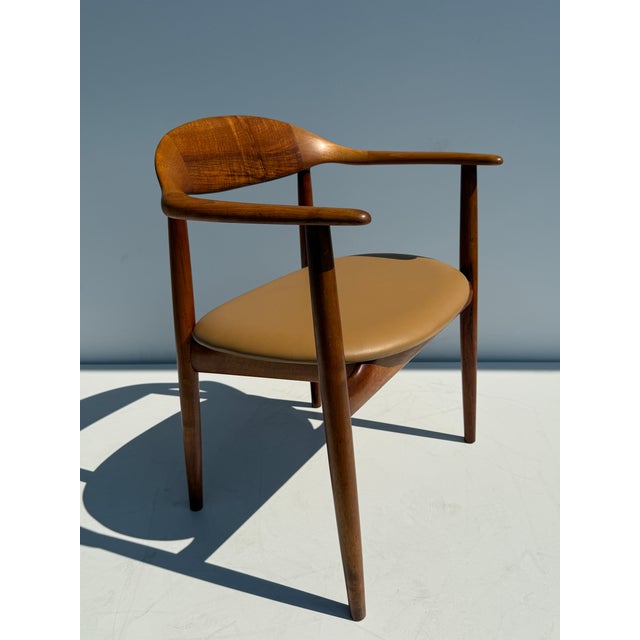 Wood 1960s Mid Century Teak Desk Chair For Sale - Image 7 of 12