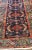 Blue Antique Persian Bakhtiari Runner, Green Border 3'3" X 10'9", For Sale - Image 8 of 9