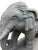 Gray Vintage Stone Carved Elephant Statue For Sale - Image 8 of 11