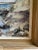 Vintage Swedish oil painting by artist Disa Jonason (1902-1959). A beautiful seaside scene that is ready to hang. Signed...