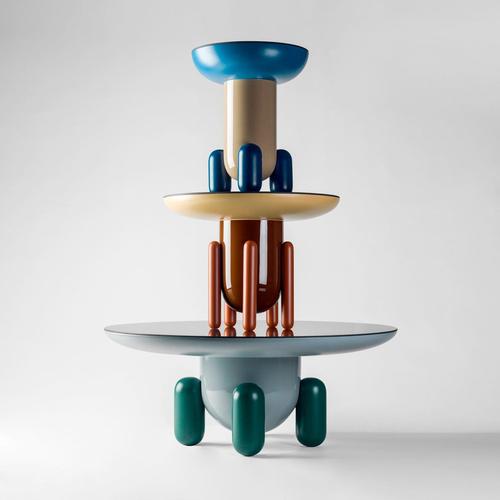 Glass Explorer #01 Table with Glass by Jaime Hayon for BD Barcelona For Sale - Image 7 of 10