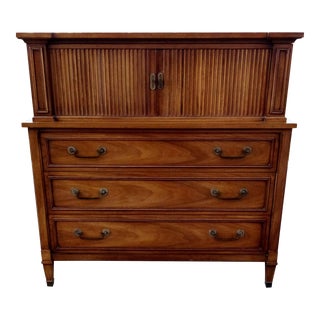Mid-Century Drexel Highboy Dresser 505-120-1 on Sale $725 For Sale