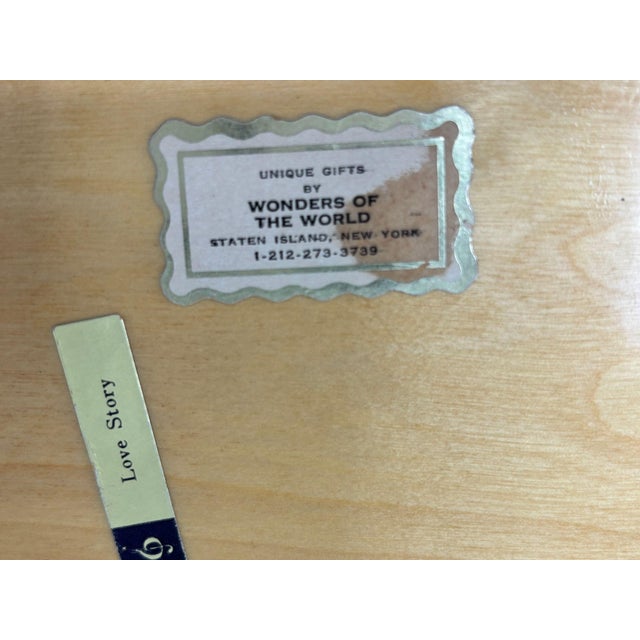 Vintage Jewelry Music Box Made in Italy by Reuge For Sale - Image 10 of 15