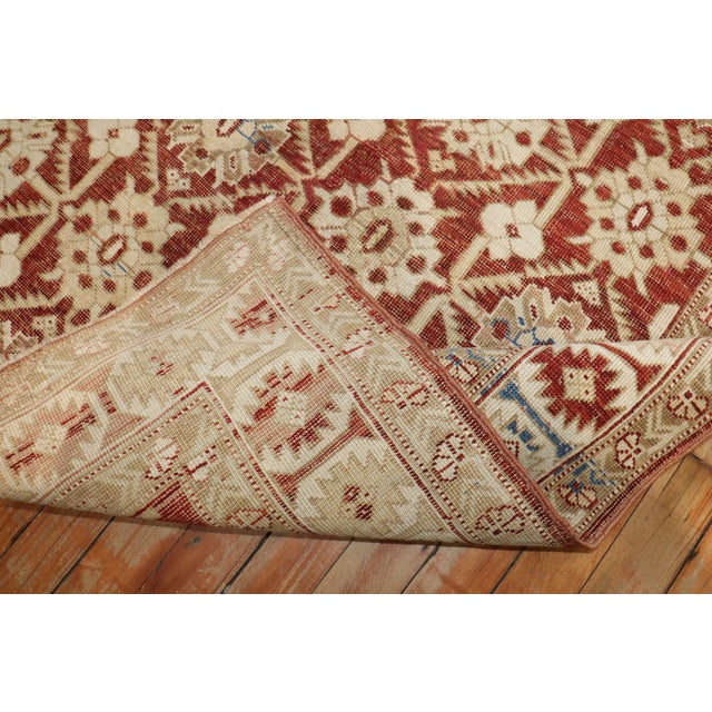 19th Century Antique Zabihi Collection Caucasian Shirvan Rug - 3'8" x 3'8" For Sale In New York - Image 6 of 8