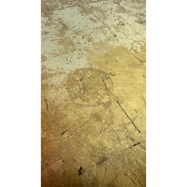 Wood Vintage Kittinger Kt2408 Chinoiserie Gold Leaf & Faux Bamboo Octagonal Coffee Table For Sale - Image 7 of 14
