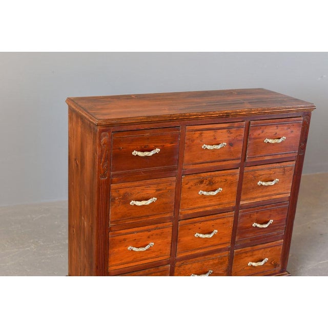 Art Nouveau Ironmongers Drawers, 1890s For Sale - Image 4 of 8