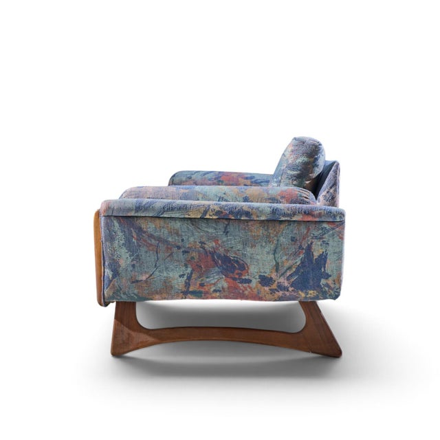 Craft Associates Adrian Pearsall for Craft Associates Mid Century Gondola Sofa For Sale - Image 4 of 9