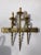 Brutalist Brutalist Wrought Iron Wall Sconce For Sale - Image 3 of 10