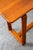Wood Mid Century Modern Console Table Teak Solid Wood Denmark Vintage Rectangular MCM For Sale - Image 7 of 12