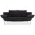 1600 Two-Seater Sofa in Black Fabric from Rolf Benz For Sale - Image 15 of 15