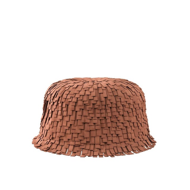 Forest Green Lyra Ottoman by Ottiu For Sale - Image 8 of 8