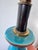 Mid-Century Ming Style Italian Ceramic Table Lamp Attributed to Ugo Zaccagnini, Turquoise Crackle Glaze For Sale - Image 12 of 12