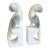 Pair of Italian Alabaster Bird Bookends For Sale