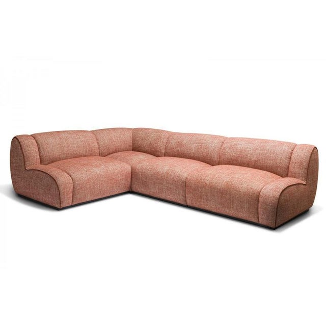 Set of 4 victoria modular sofa pieces by popus editions. Dimensions: left/right/corner modules: w 90 x d 95 x h 70 cm each...