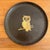 Black 1970s Mid-Century Couroc of Monterey Owl Serving Tray For Sale - Image 8 of 8