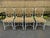 Vintage Aluminum Table and Chair Set For Sale - Image 9 of 14