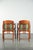 Art Nouveau Jugendstil Dining Chairs with Suede Upholstery from Schuitema, Set of 2 For Sale - Image 3 of 15