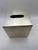 Contemporary Vintage Oggetti Square Silver Tissue Box For Sale - Image 3 of 4