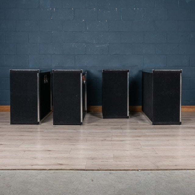 1970s French 4-Piece Sideboard by Guido Faleschini for Hermes, 1970s, Set of 4 For Sale - Image 5 of 18