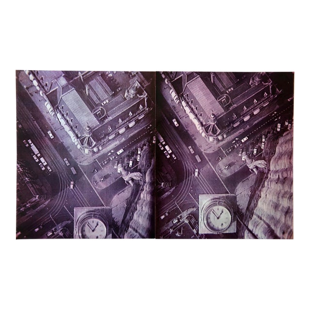 Vera SimonsWristwatch City Abstract Photo Mosaic Collage Aerial Photograph Feminist Aviator, c.1970s For Sale