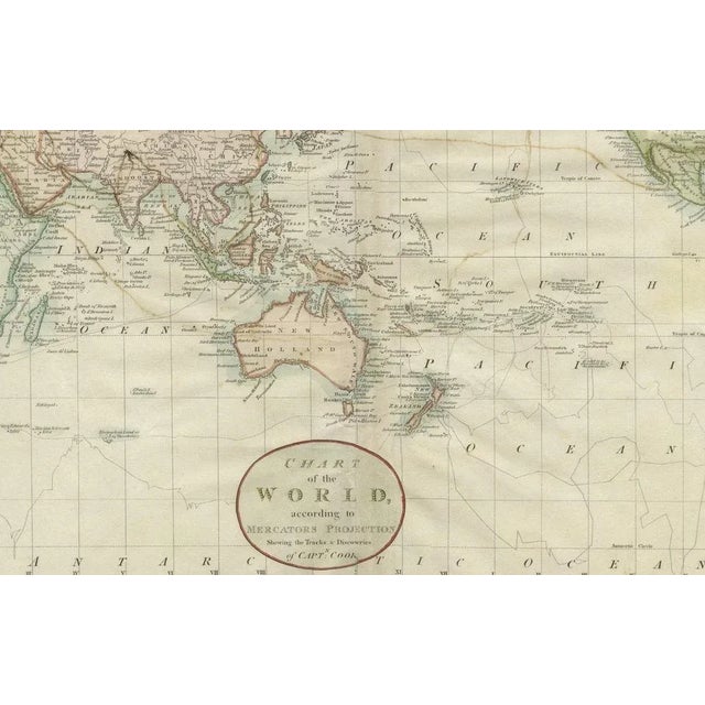 Map of the World as Planisphere, 1799 For Sale - Image 3 of 6