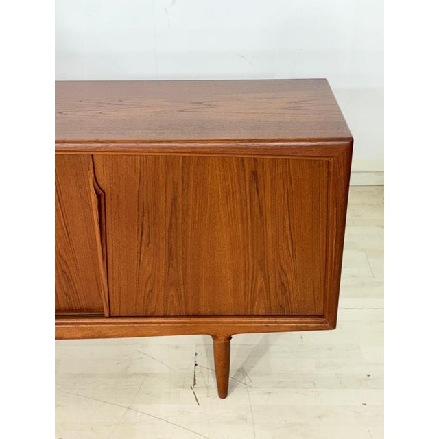 Mid-Century Danish Teak Sideboard by Axel Christiansen for Odder Møbel, 1960s For Sale - Image 12 of 18