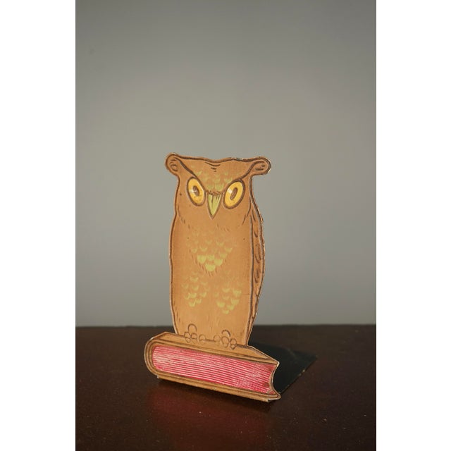 Bauhaus Bauhaus Owl Bookend by Marianne Brandt for Ruppel Werke, 1930 For Sale - Image 3 of 8