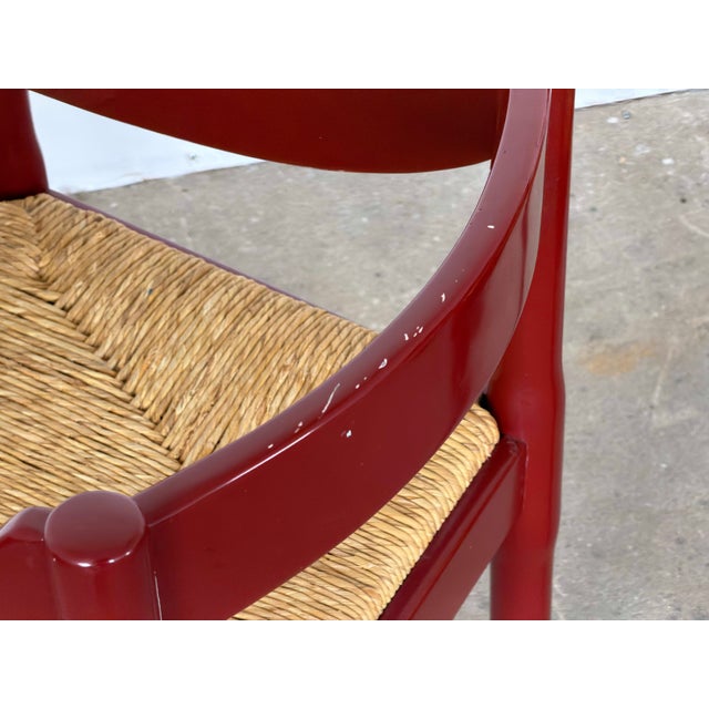 Mid-Century Modern Carimate Armchair by Vico Magistretti for Cassina, Italy, 1959 For Sale - Image 12 of 18