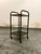 Metal Vintage Bar Cart For Sale - Image 7 of 9