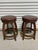Late 20th Century Pair of Bar Stools With Leather Seats, 20th Century For Sale - Image 5 of 6