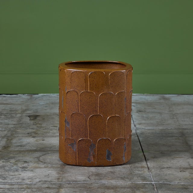 Ceramic Marilyn Kay Austin Leaf Planter for Architectural Pottery For Sale - Image 7 of 12