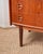 1960s 1960s Danish Teak Secretary Desk Attributed to Gunnar Falsig - Sliding Glass Doors For Sale - Image 5 of 18