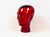 Vintage German Red Glass Head, 1970s For Sale - Image 13 of 13