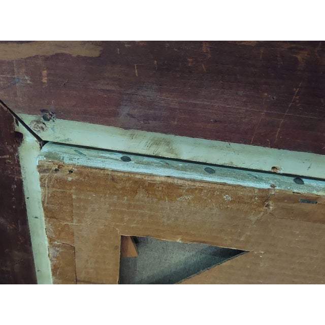 Antique California Artist Ralph Davison Miller Oil Painting Housed in a Carved Frame For Sale - Image 18 of 18