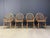 Wood English Windsor Style Dining Chairs, 1960, Set of 4 For Sale - Image 7 of 14