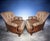 Some Chairs Fill a Space, This Pair of Vintage Classic Leather Chairs Command It. For Sale - Image 10 of 10