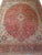 Early 20th Century Persian Kashan Rug, Hand-Knotted Wool & Cotton, Floral Garden Pattern, Brick-Red & Ivory, 9x12 For Sale In Chicago - Image 6 of 13