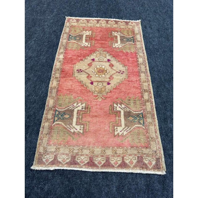 Contemporary Turkish Yastik Rug 1'10" x 3'3" For Sale - Image 3 of 5