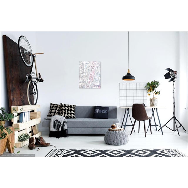 Contemporary Pattern Bas Relief Oil Painting by Martha Holden For Sale In Los Angeles - Image 6 of 7