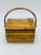 Brown Vintage Bamboo Lidded Basket For Sale - Image 8 of 10