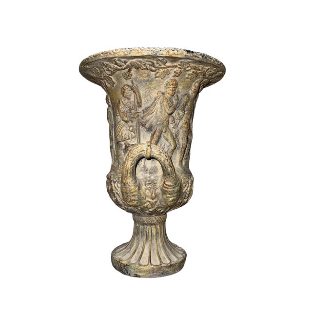 Mid 20th Century Mid 20th Century Vintage Italian Medici Urn For Sale - Image 5 of 6