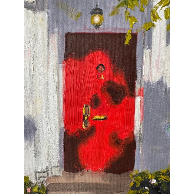 Post Impressionist The "Little" House Series: #1 "The House on "H" Street" For Sale - Image 3 of 8