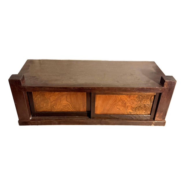 Japanese Antique Tansu Display Case For Sale