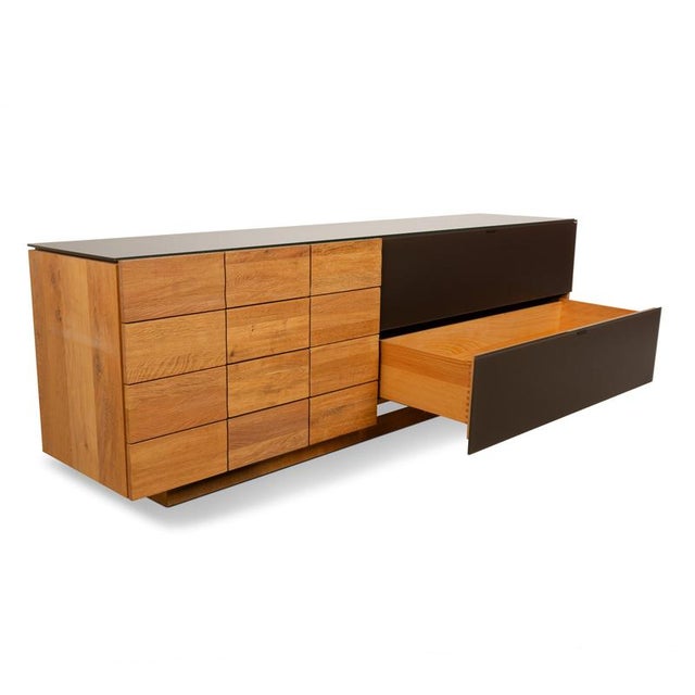 V-Montana Wooden Sideboard in Brown and Grey from Voglauer For Sale - Image 5 of 18
