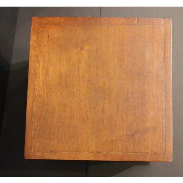 Traditional Early 20th Century English Edwardian Period Tabletop Revolving Bookcase For Sale - Image 3 of 8