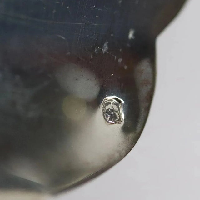 Metal Early 21st Century French Odiot Demidoff Sterling Silver Fish Serving Fork For Sale - Image 7 of 8